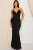 Simone Black Mermaid Maxi