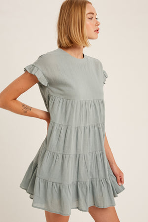 Elisa Ruffled Dress