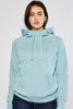 Delilah loos fit brushed fleece pullover hoodie with kangaroo pockets.  * Cozy Brushed Fleece  * Adjustable Drawstring  * Long Sleeve Banded Cuff & Hem  * Kangaroo Pocket  - Pre-Washed for a NO-Shrink True Fit MODEL: 5'7